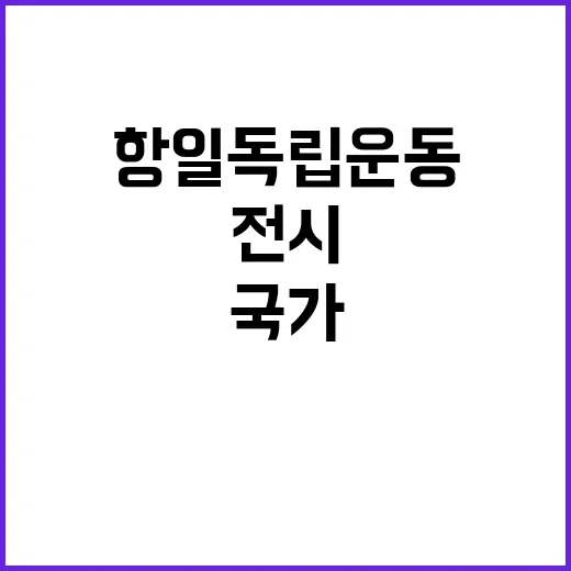 국가유산청 항일 독…