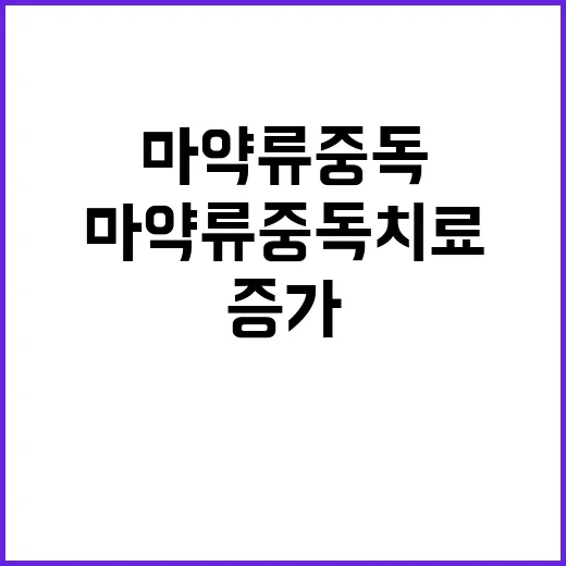 마약류 중독치료 정…