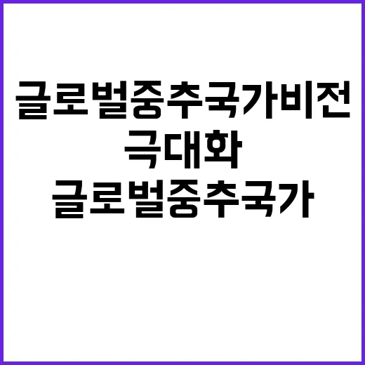 글로벌 중추국가 비…