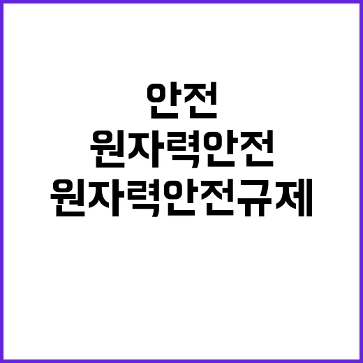 원자력 안전규제 국…