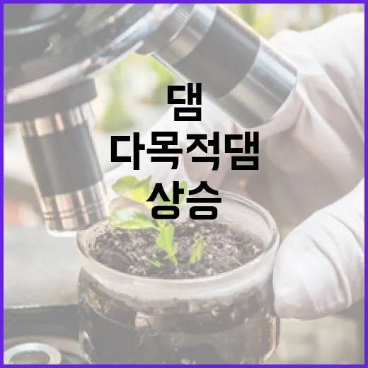 다목적댐 저수량 127% 상승…물 공급 문제 없다!