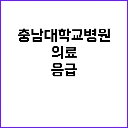 [세종] 계약직 전문의(응급의료센터) 모집공고