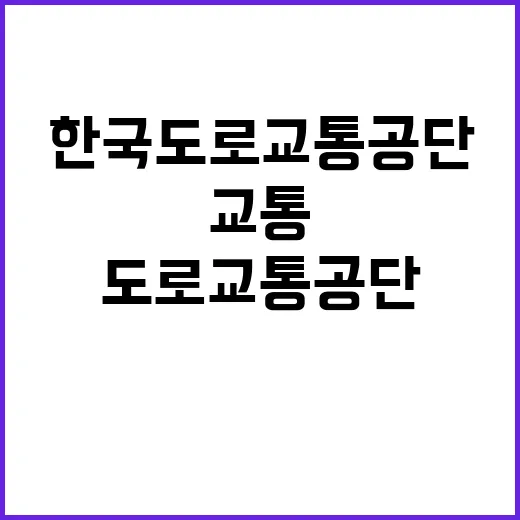 한국도로교통공단 비…