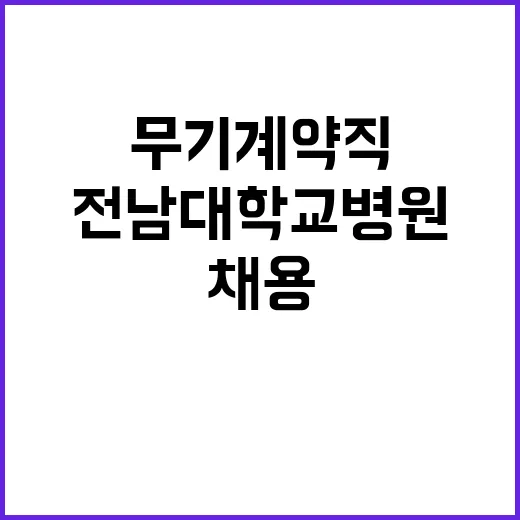 전남대학교병원 무기…