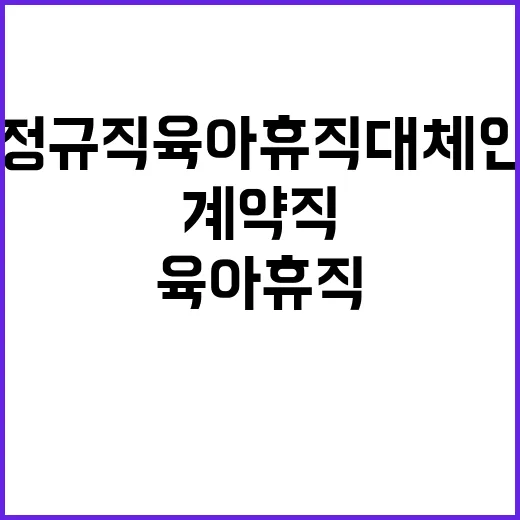 [대한적십자사 광주전남지사] 육아휴직 대체인력(계약직) 채용 공고