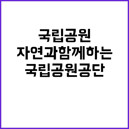 [서부지역본부] 국립공원공단 서부권역 내(무등산·무등산동부, 무등산·변산반도생태탐방원) 공무직(탐방안전·탐방해설·탐방시설) 직원 채용 공고