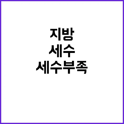 ‘세수부족 부담’ …