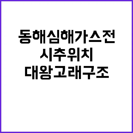 대왕고래 구조 동해…