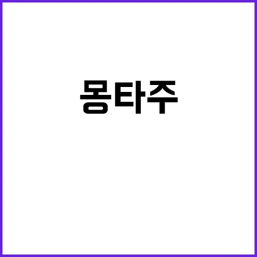 몽타주 영화 예고편…