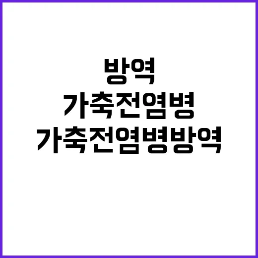 축산물 안정적 수급…