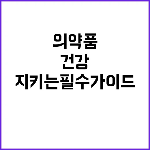 임신부 의약품 사용…