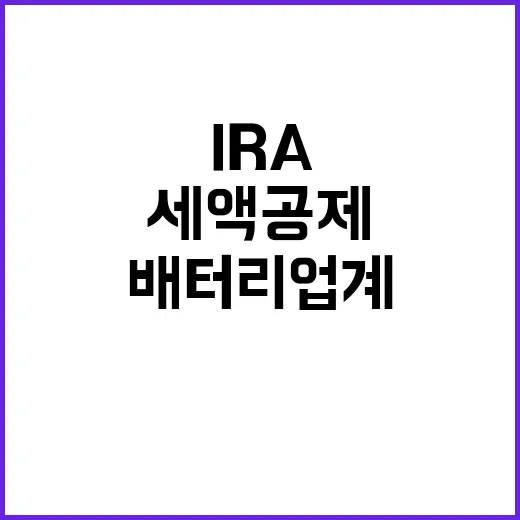 IRA 세액공제 국…