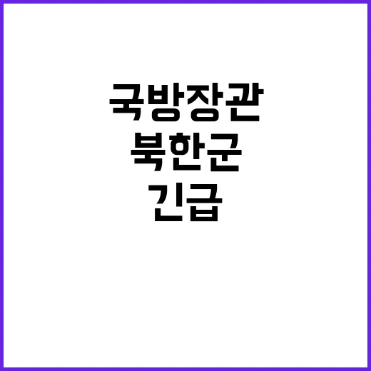 한미 국방장관 북한…