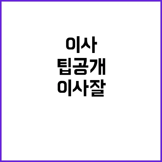 이사 잘 버리는 팁…