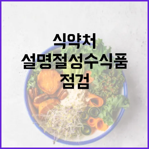 식약처 설 명절 성…