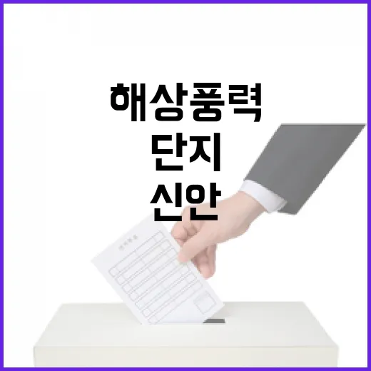 신안 해상풍력단지 사업계획서 평가 절차 진행!