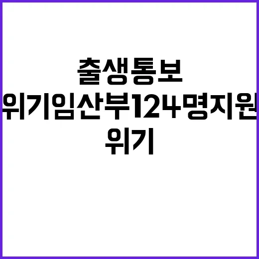 출생통보, 위기임산…