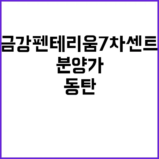 동탄신도시 금강펜테…