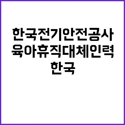 한국전기안전공사 육…