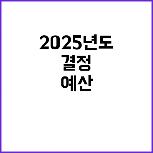 국방예산 2025년도 규모 결정 무산 사실!