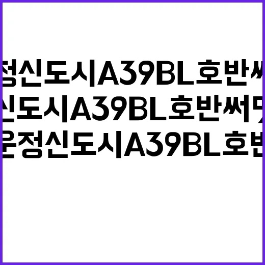 파주 운정신도시 A…