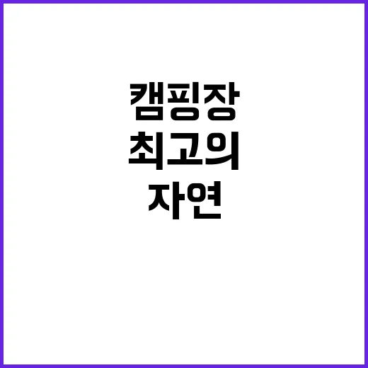 초이휴캠핑장