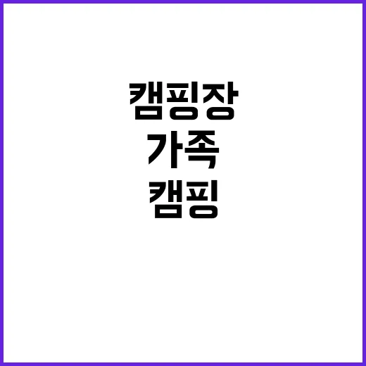 블루베리캠핑장 완벽…