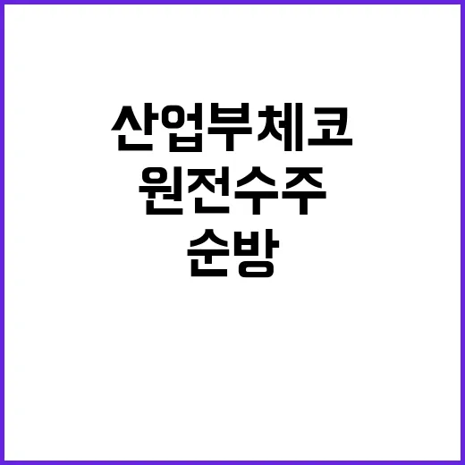 원전 수주 산업부 체코 순방의 숨겨진 비밀!