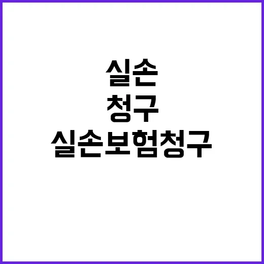 실손보험 청구 전산화 앱으로 간편한 혁신!