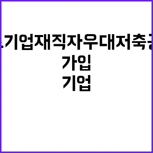 중소기업 재직자 우…