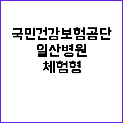 2025년도 상반기 보건직 수련생(체험형 청년인턴) 모집공고