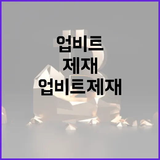 업비트 제재 금융위…