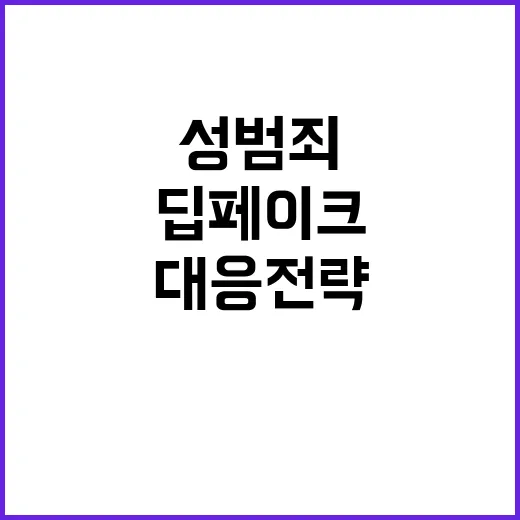 딥페이크 성범죄 광주시의 새로운 대응 전략 공개!