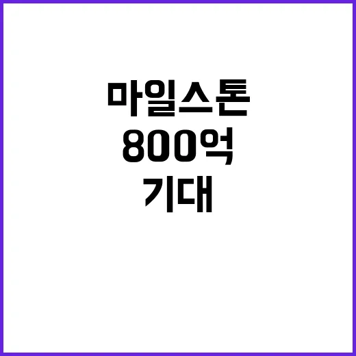 FDA 승인 유한양행 800억 마일스톤 수익 기대!