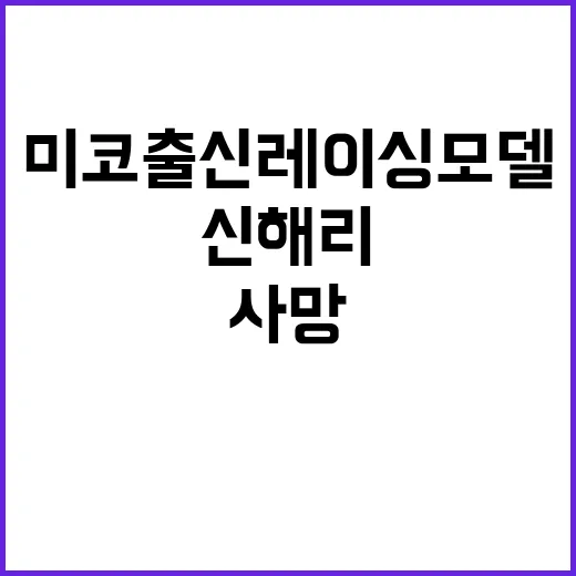 신해리 미코 출신 …