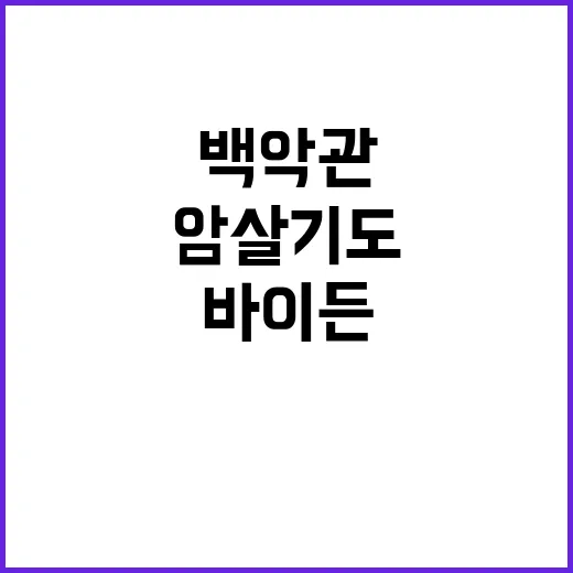 백악관 암살기도 이…