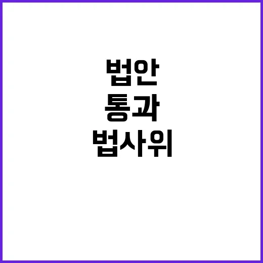 ‘검사 압박 법안’…