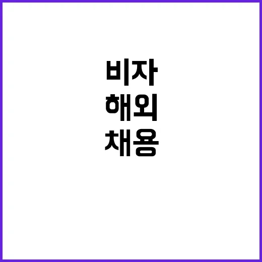 S급 해외인재 특별…