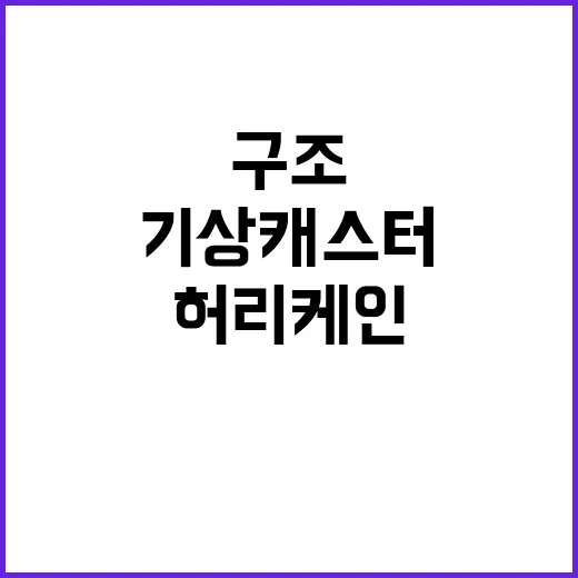 허리케인 기상캐스터 물속에서 여성 구조 성공!