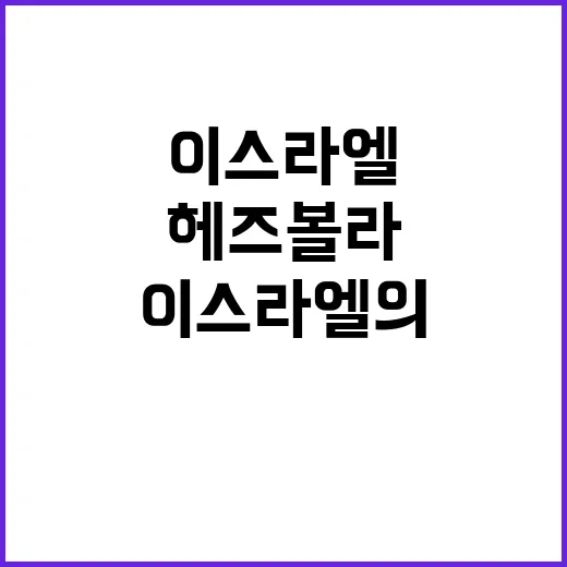 헤즈볼라 공세 이스…