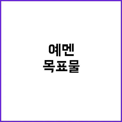 예멘 목표물 美 공…