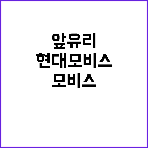 차 앞유리 디스플레…