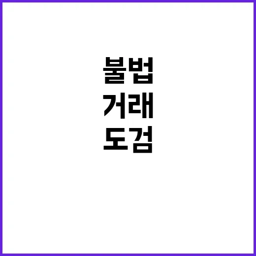 ‘당근’ 플랫폼 불법 도검 거래 범죄 14명 검거!