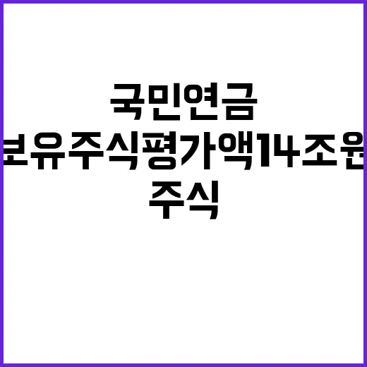 ‘국민연금’ 보유 …