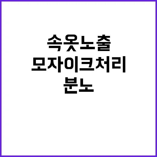 “모자이크 처리” …