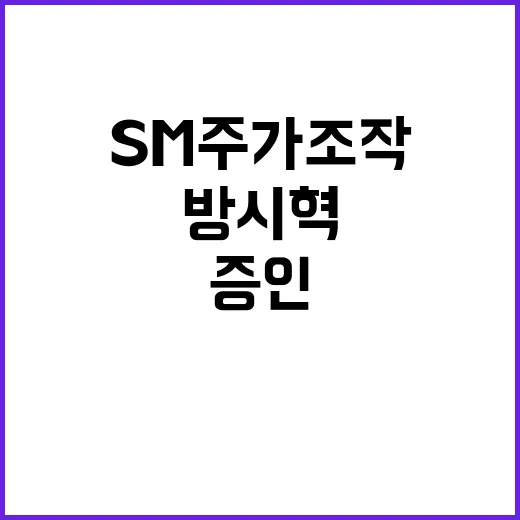 SM 주가조작 방시…