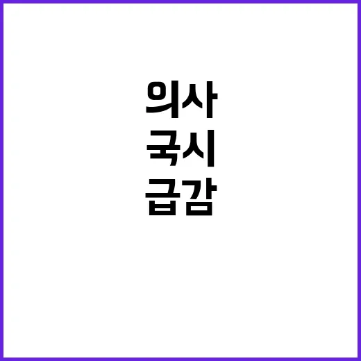 의사국시 합격자 급…