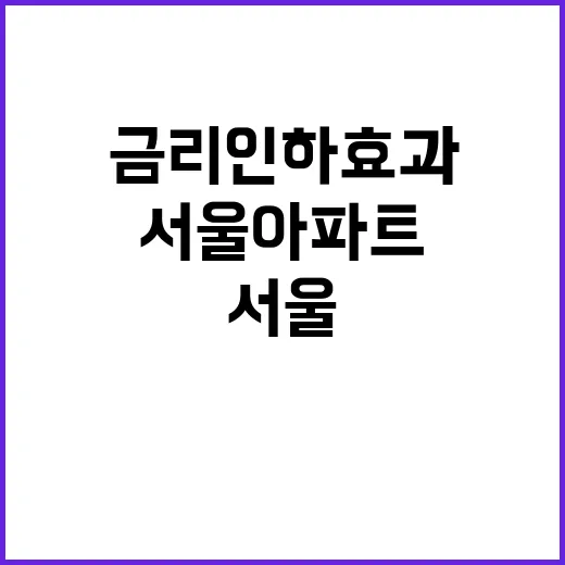 금리인하 효과…서울…