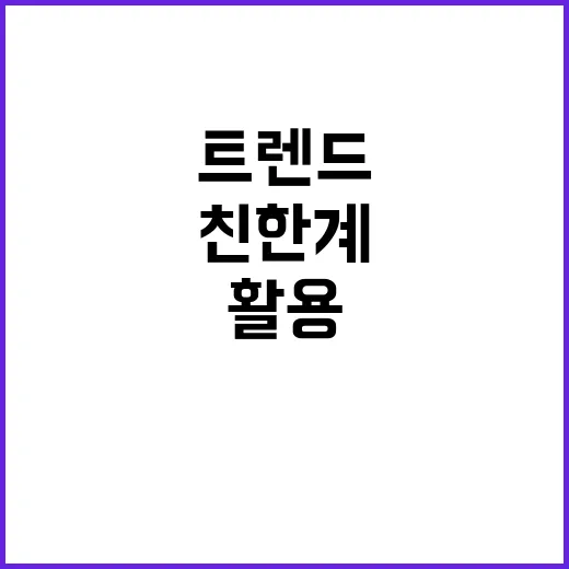 친한계의 SNS 활용…새로운 트렌드인가 아니면 가벼운 일인가?