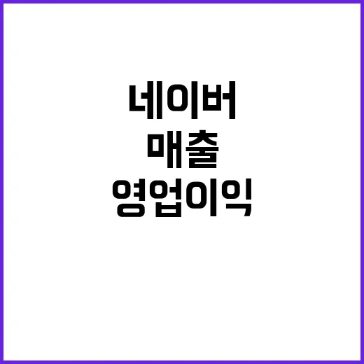 네이버 역대 최대 …